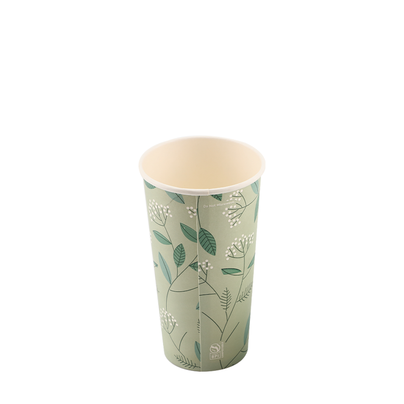 6,5 oz trykt varmt papir kop
