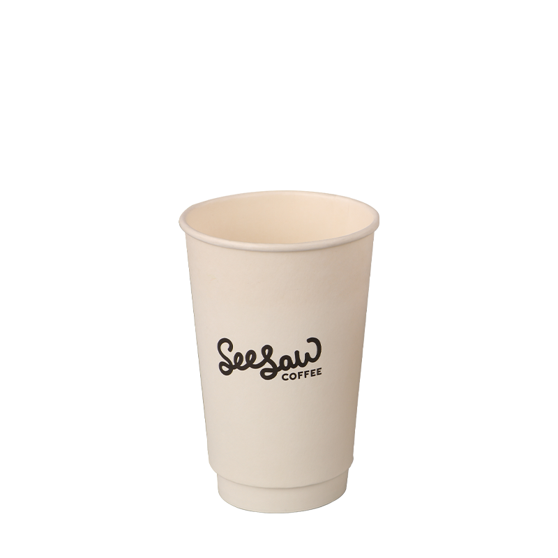 6 oz dobbeltvægge varme kaffekopper