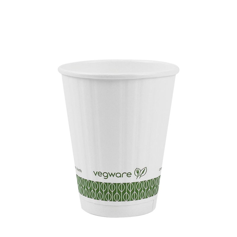 9 oz mønstret, præget varmt papirkop