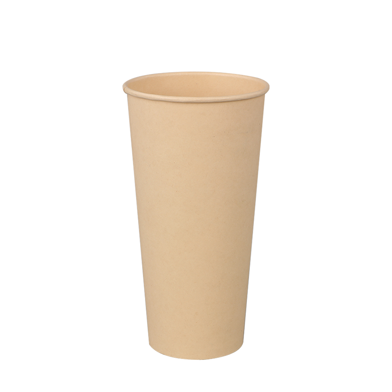 12 oz PE Papir Bamboo Single Wall Varme papirkopper