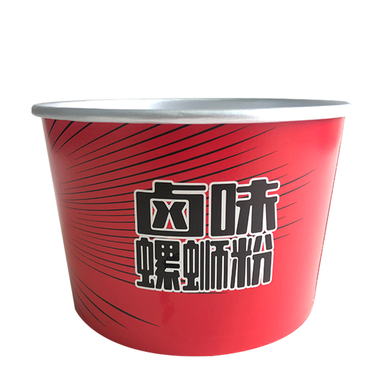 1750ml højtemperatur sølv aluminium salatskål