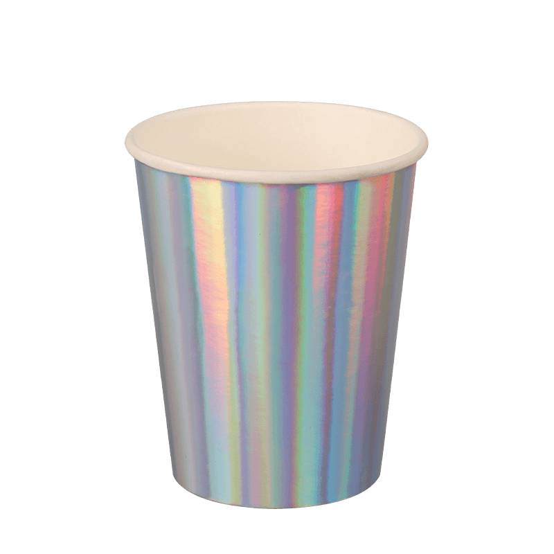 12 oz sølv kompatible koldt papir kopper